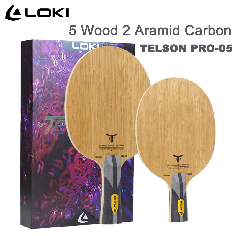 Table Tennis Paddle - LOKI TELSON PRO-05 Masa Tenisi Raketi