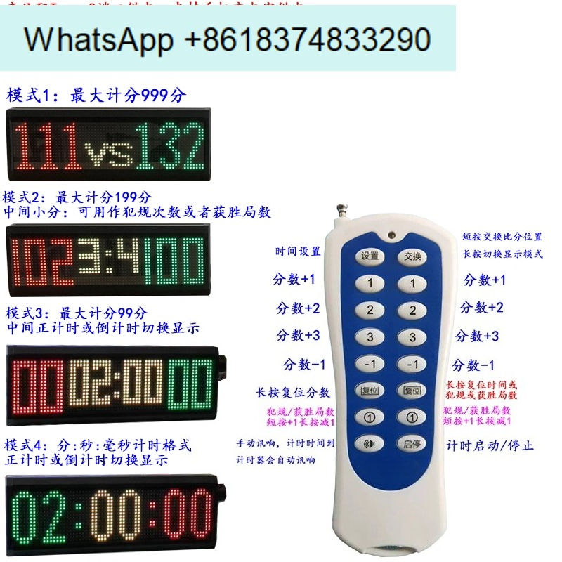 Table Tennis Scoreboard - Basketbol, masa tenisi, badminton masası yarışması,