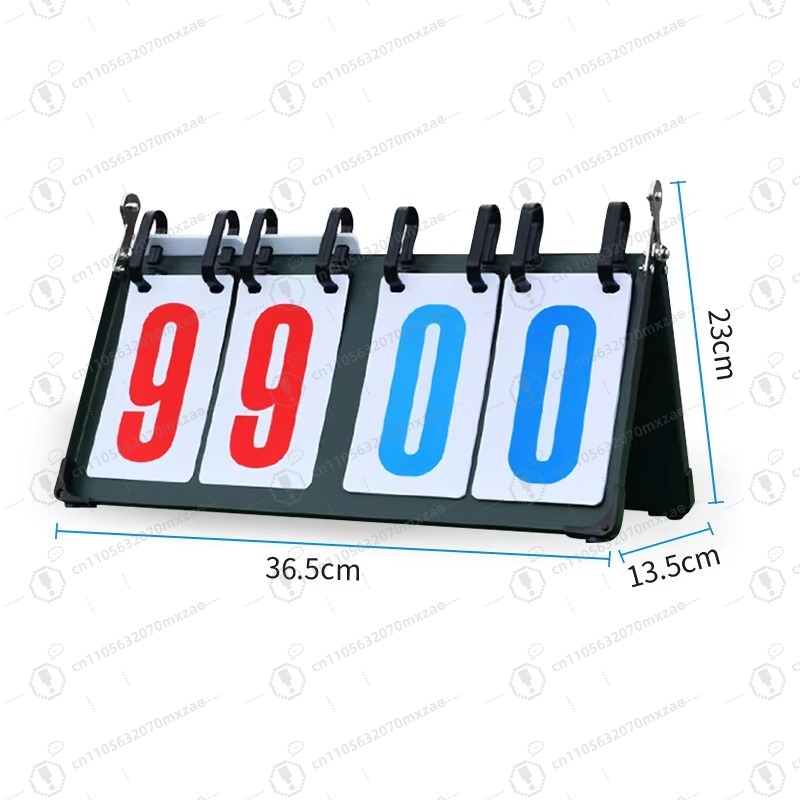 Table Tennis Scoreboard - Masaüstü çevirmeli taşınabilir skorboard, voleybol masa