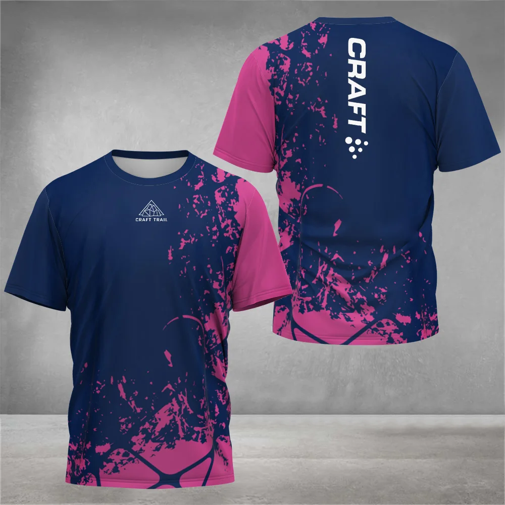 Table Tennis Jacket - Moda Tie-Dye Baskılı Bisiklet Yaka Tişört