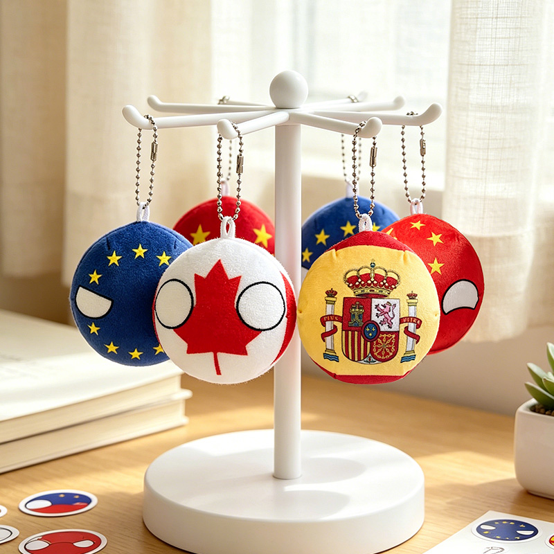 10cm Kawaii Polonya Topu Peluş - Table Tennis France incelemesi ve fiyatı