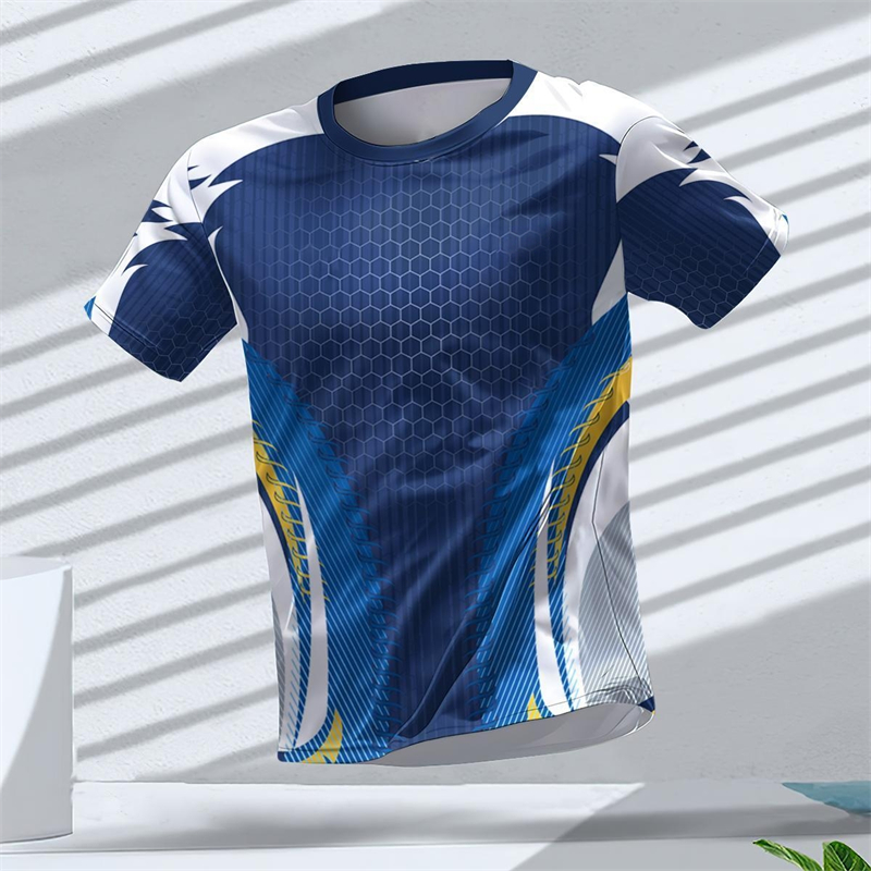 Geometrik Grafik 3D Baskılı Sp - Table Tennis Jersey incelemesi ve fiyatı