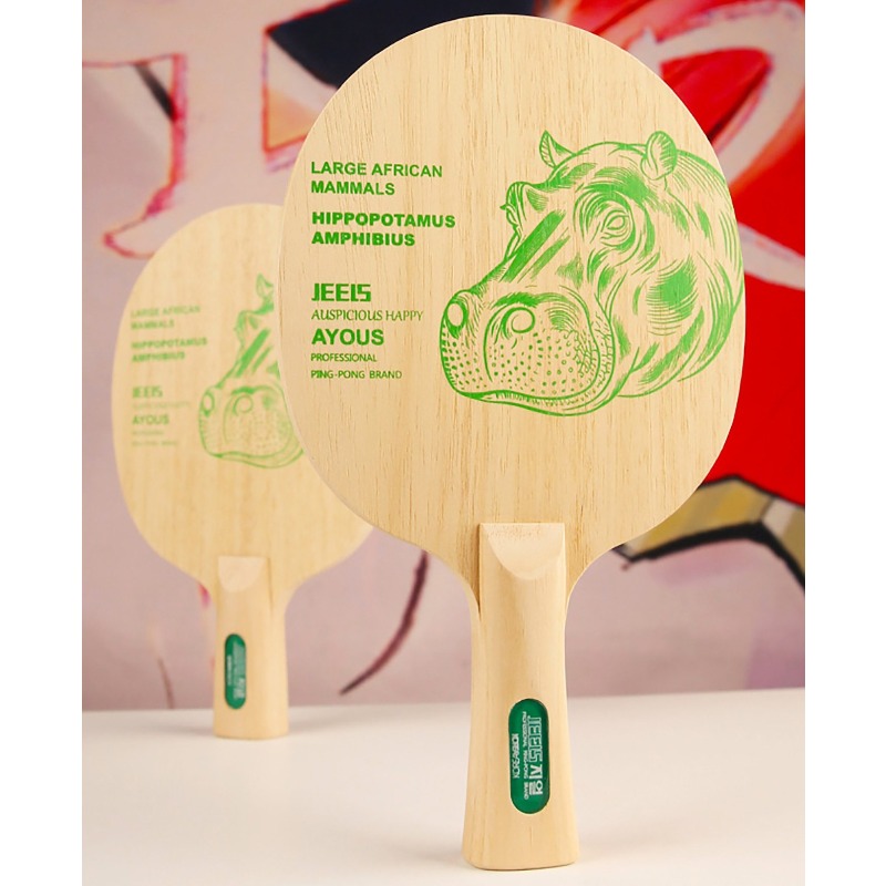 JEELS Yeşil Hippo 1 Katlı Ayou - Table Tennis Paddle incelemesi ve fiyatı