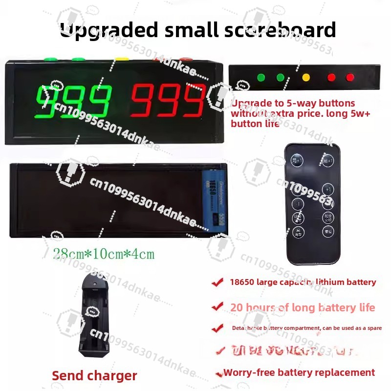 Basketbol Maçı Elektronik Skor - Table Tennis Scoreboard incelemesi ve fiyatı