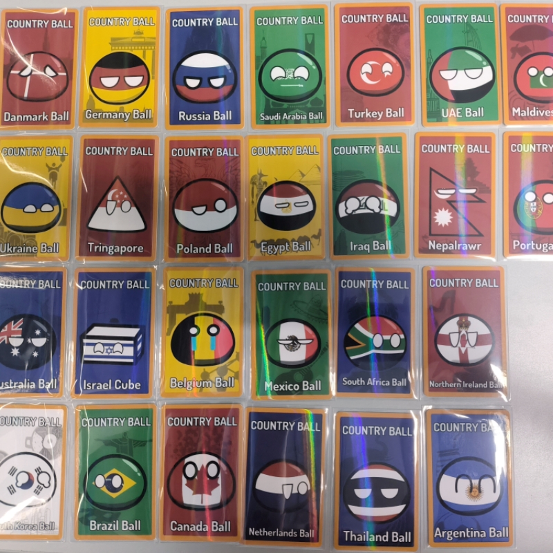5 adet Countryballs Kart Bebek - Table Tennis France incelemesi ve fiyatı